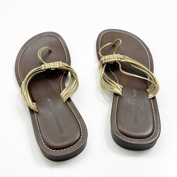 Montego Bay Club gold sandals - Picture 4 of 7